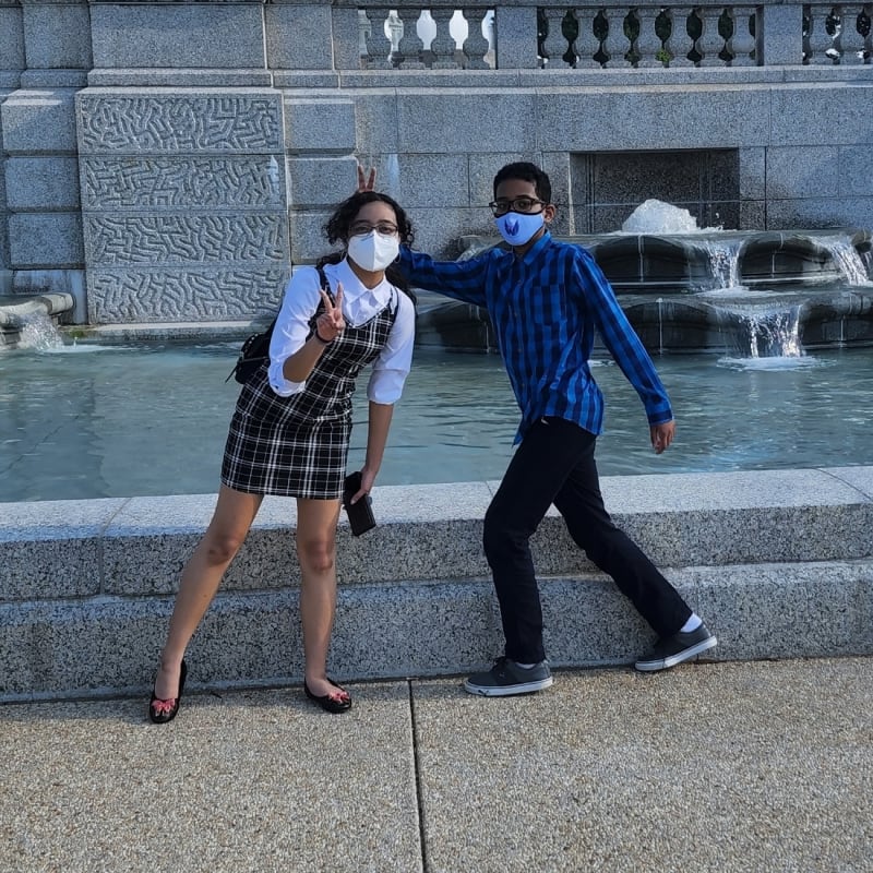 Karyn and Christopher’s virtual fundraising Pop-Up Store