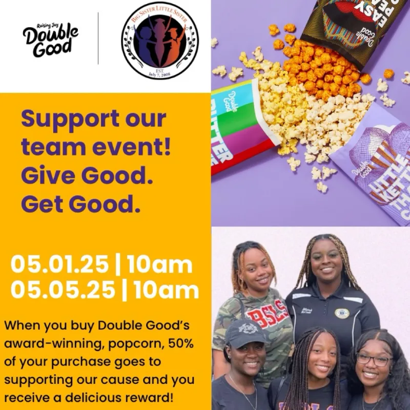 Big Sister Little Sister’s virtual fundraising Pop-Up Store