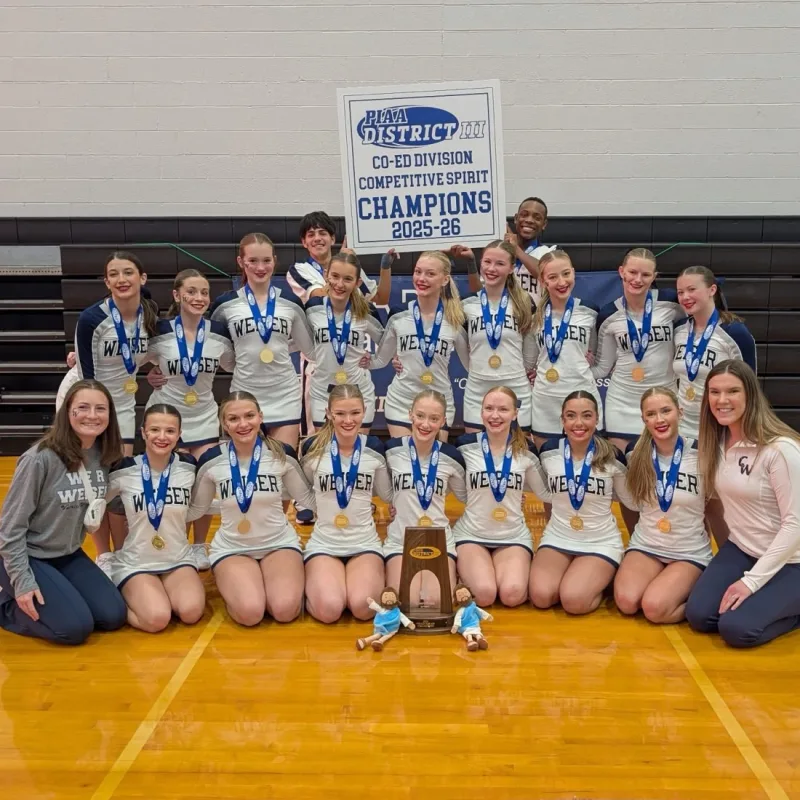 CW Varsity COED Cheer’s virtual fundraising Pop-Up Store