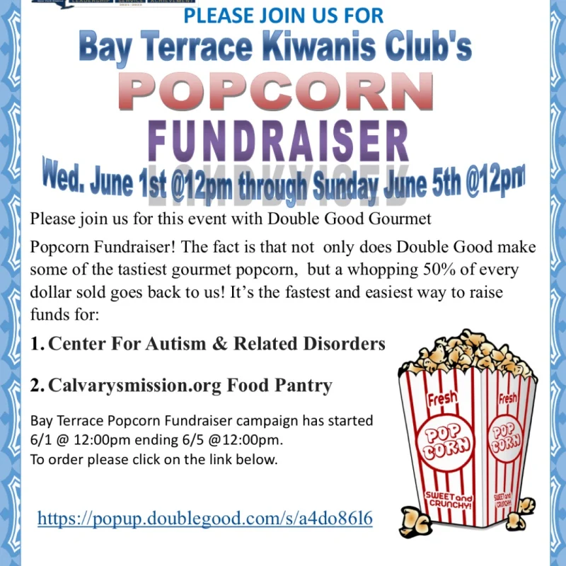 Bay Terrace Kiwanis Club’s virtual fundraising Pop-Up Store