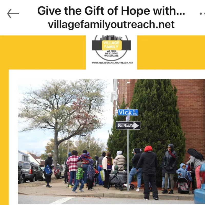 Village’s virtual fundraising Pop-Up Store
