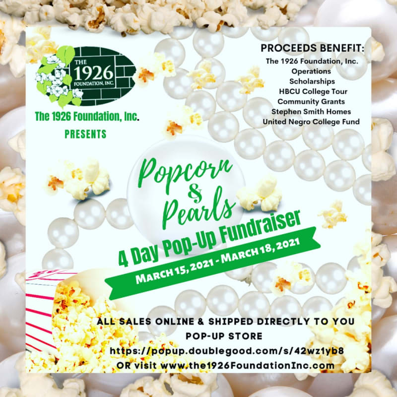 Popcorn and Pearl’s PopUp Store Double Good Online Fundraising