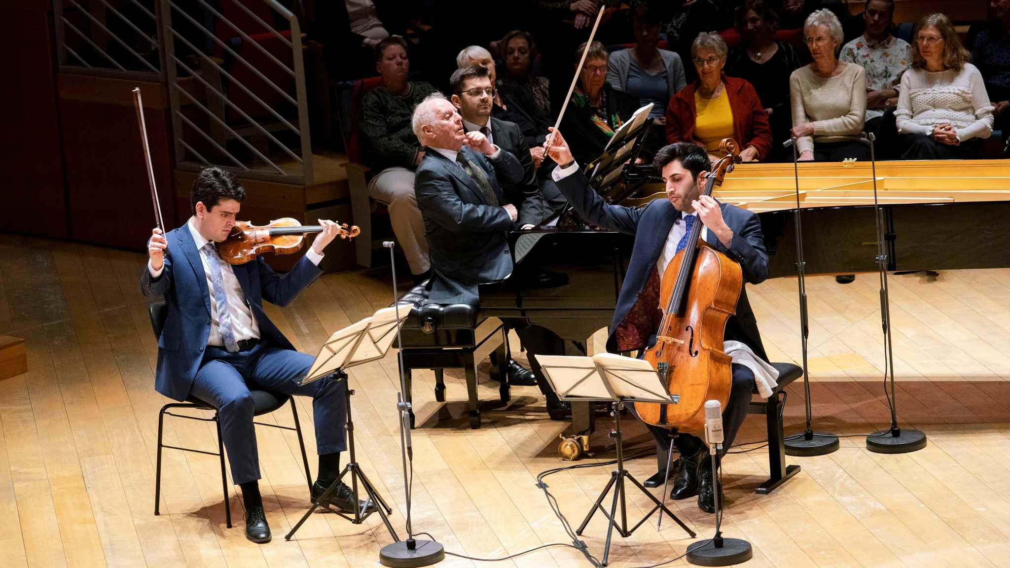 Barenboim, Barenboim & Soltani: Beethoven’s Piano Trios II