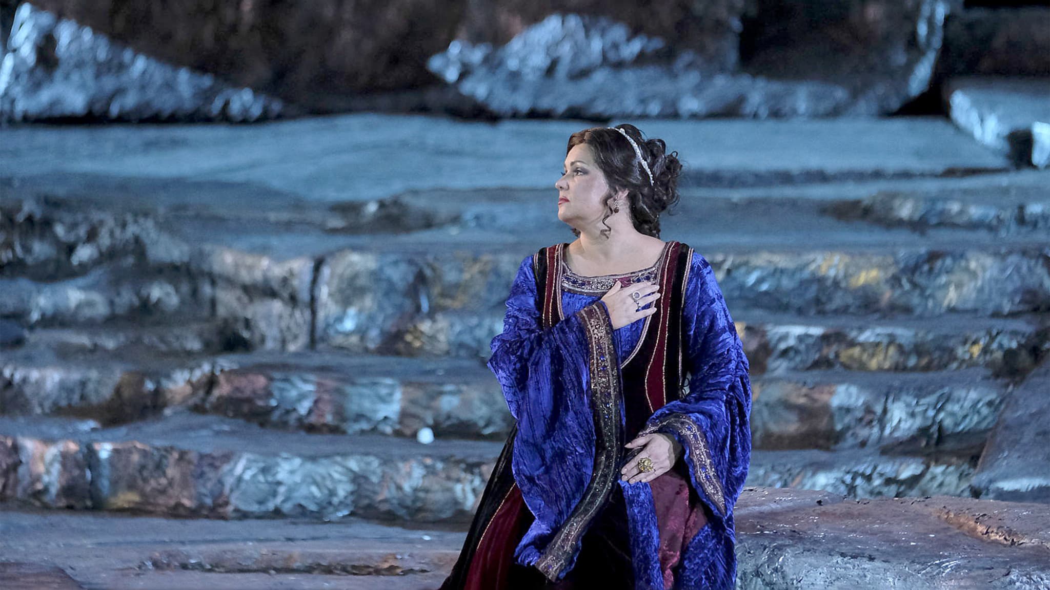 Anna Netrebko und Yusif Eyvazov in Verdis Il trovatore