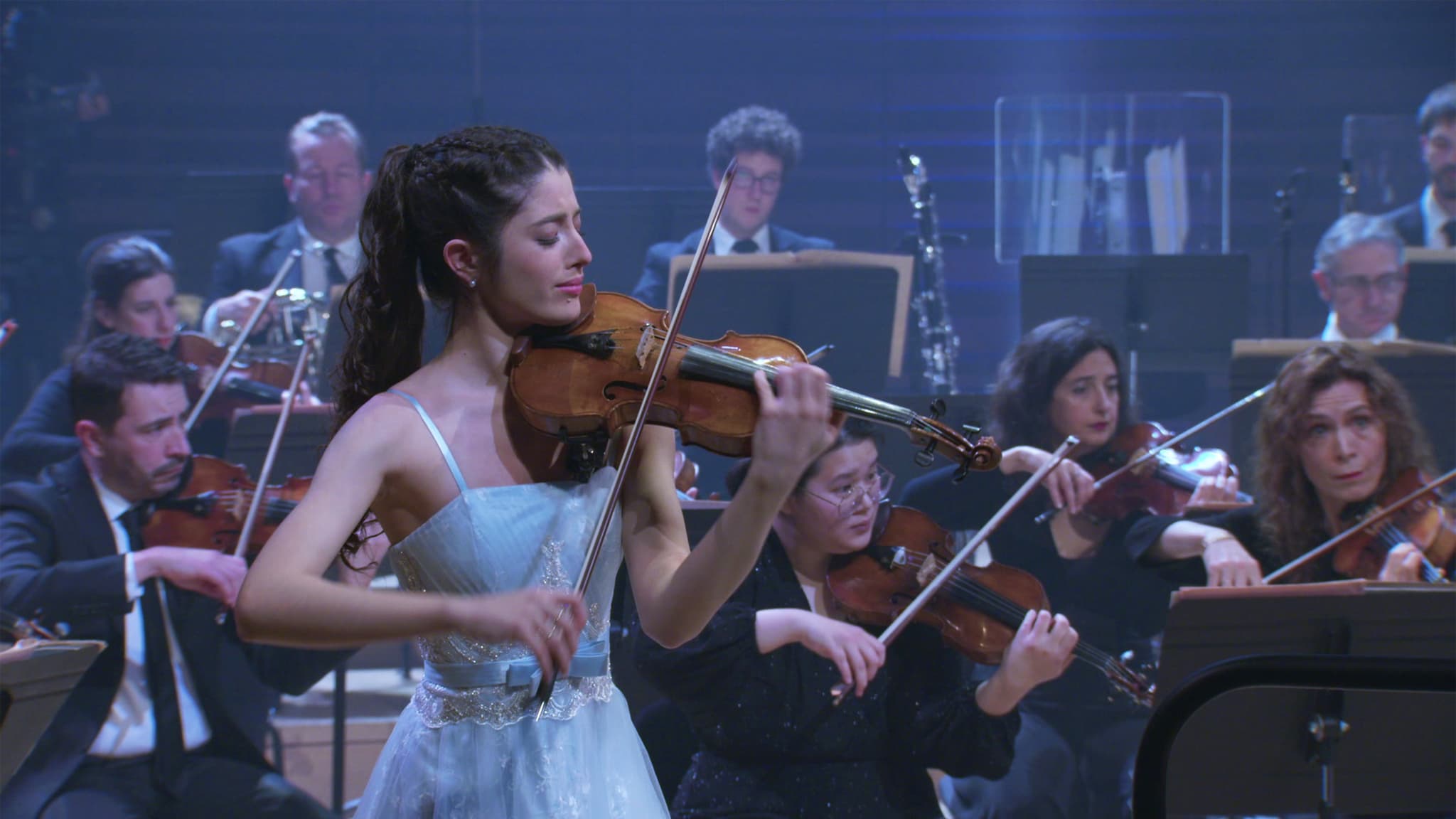 María Dueñas und Mikko Franck spielen Mendelssohn und Webern