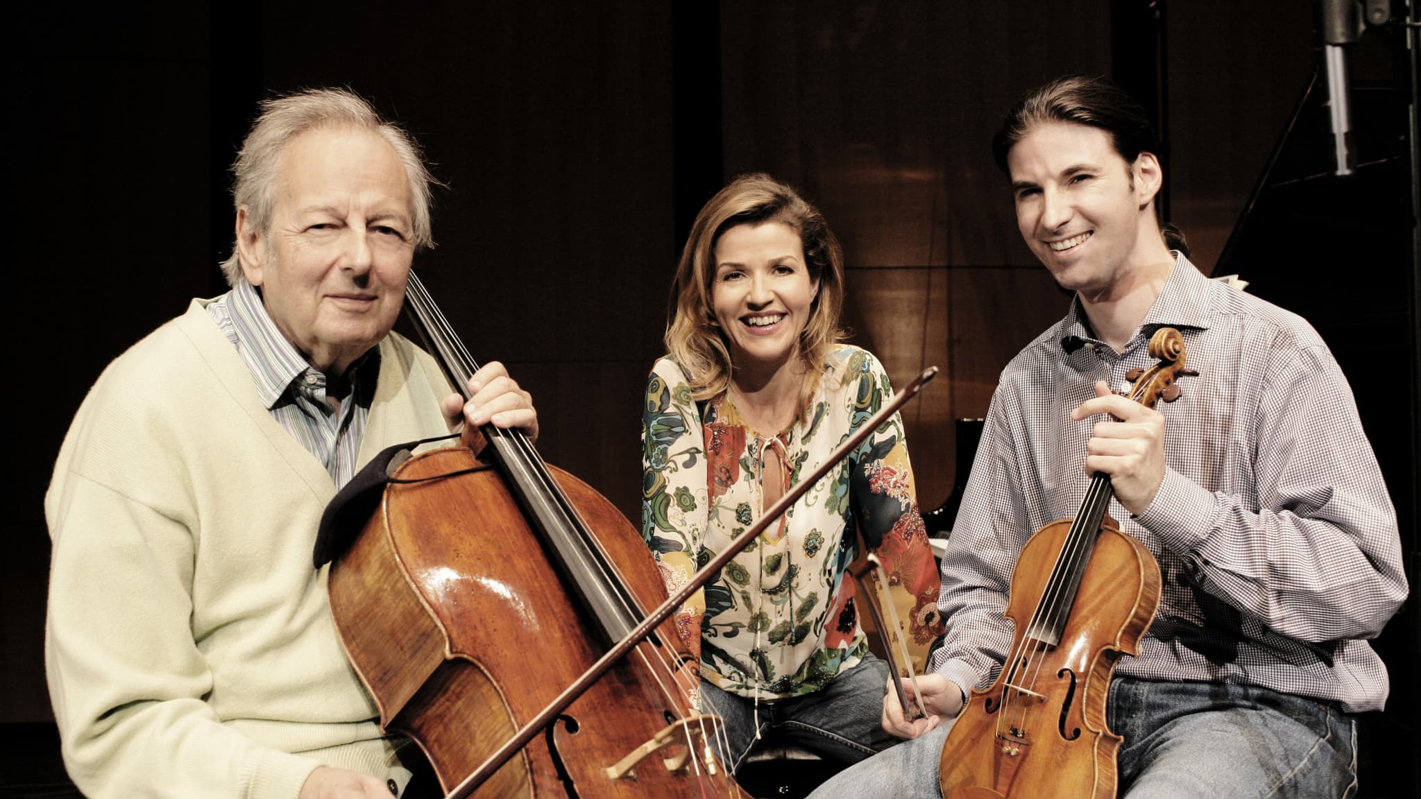 Anne-Sophie Mutter, André Previn & Daniel Müller-Schott spielen Mozart