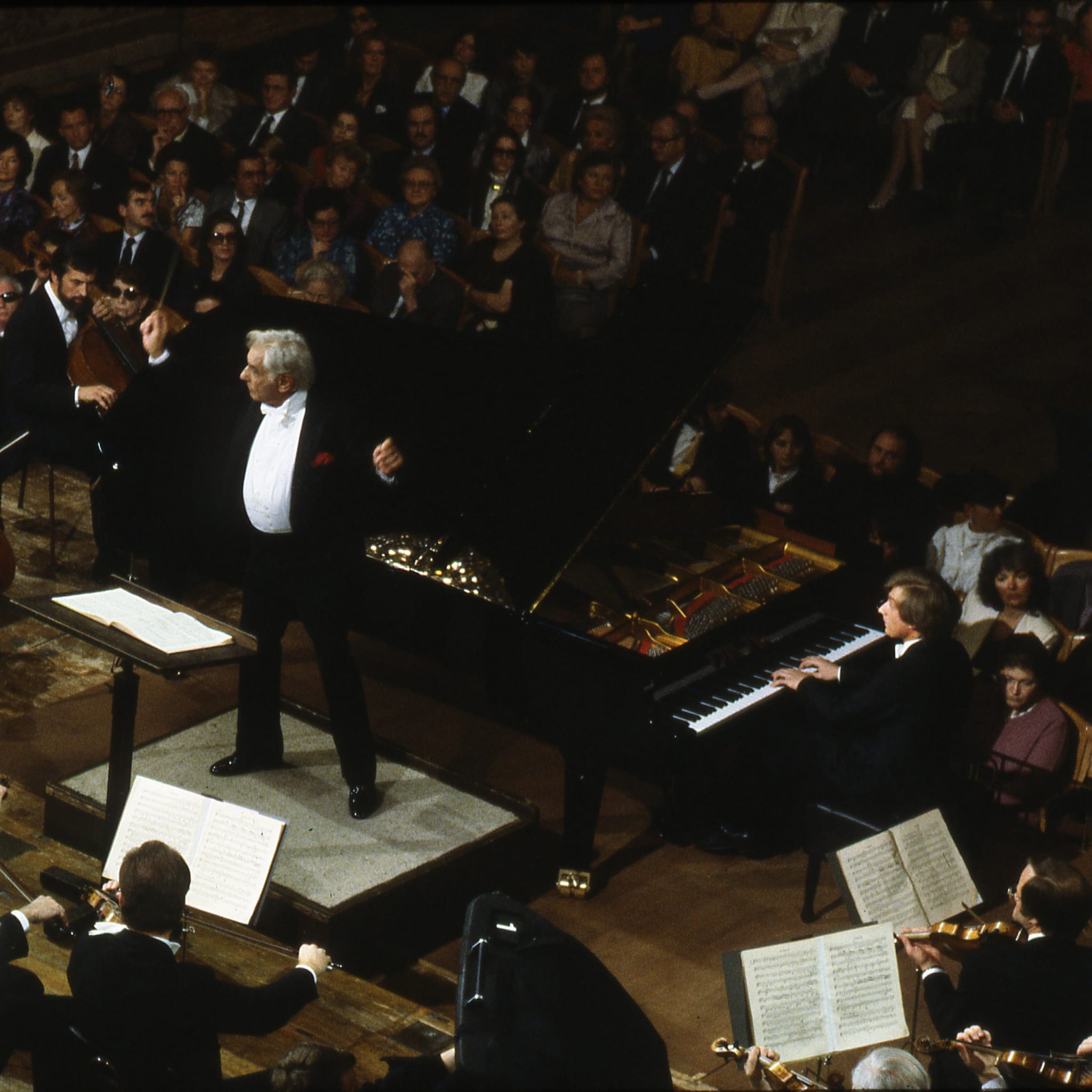 Krystian Zimerman & Leonard Bernstein: Brahms Piano Concerto No. 2