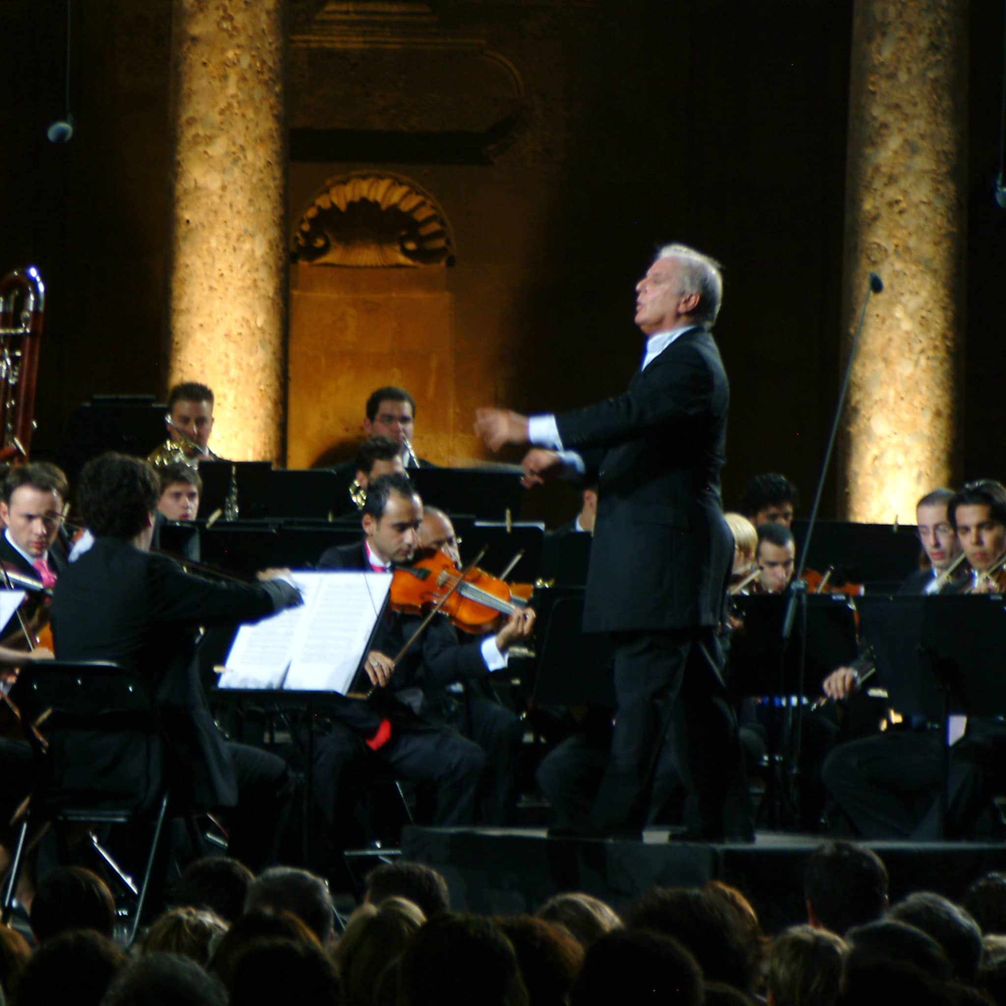 Daniel Barenboim und das West-Eastern Divan Orchestra in der Alhambra