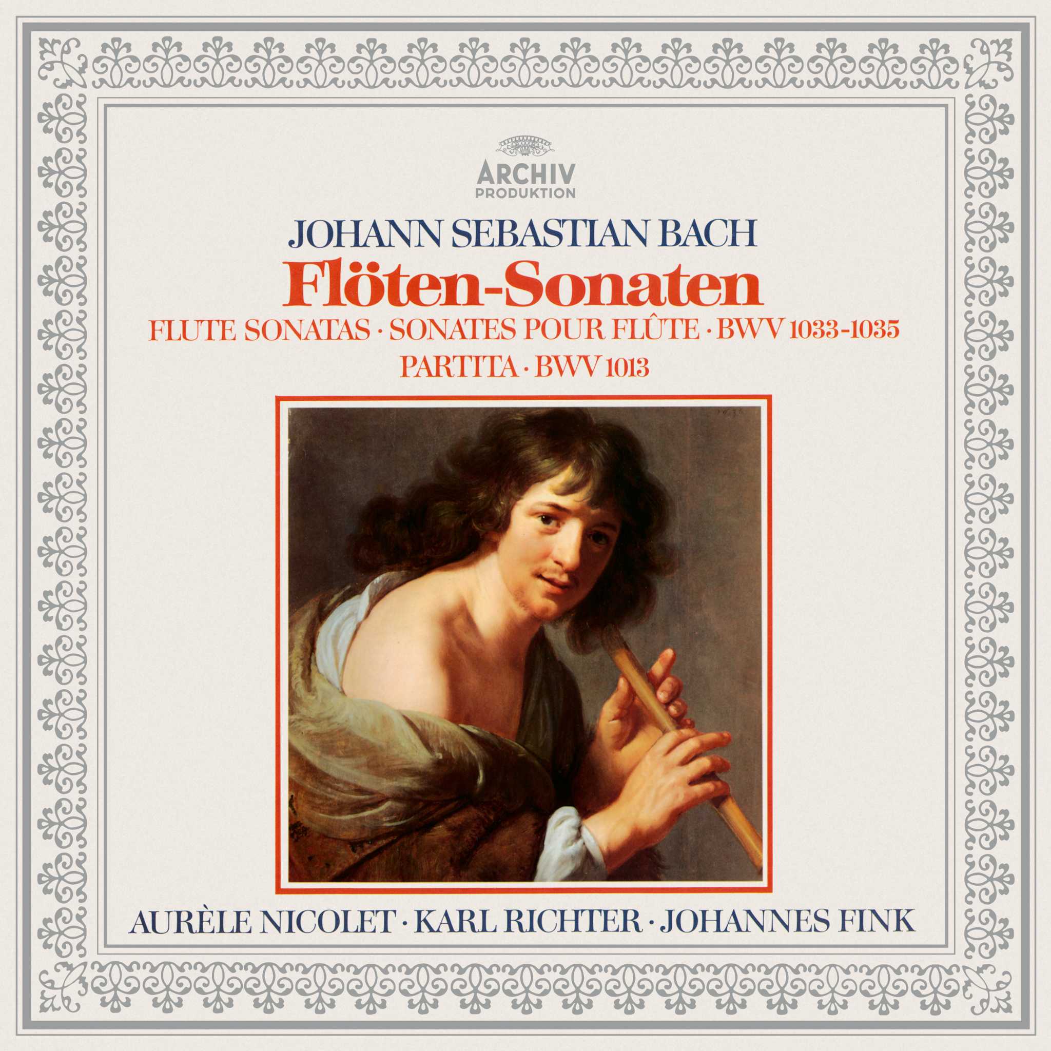 Bach: Partita, BWV 1013, Flute Sonatas, BWV 1033, 1034 & 1035