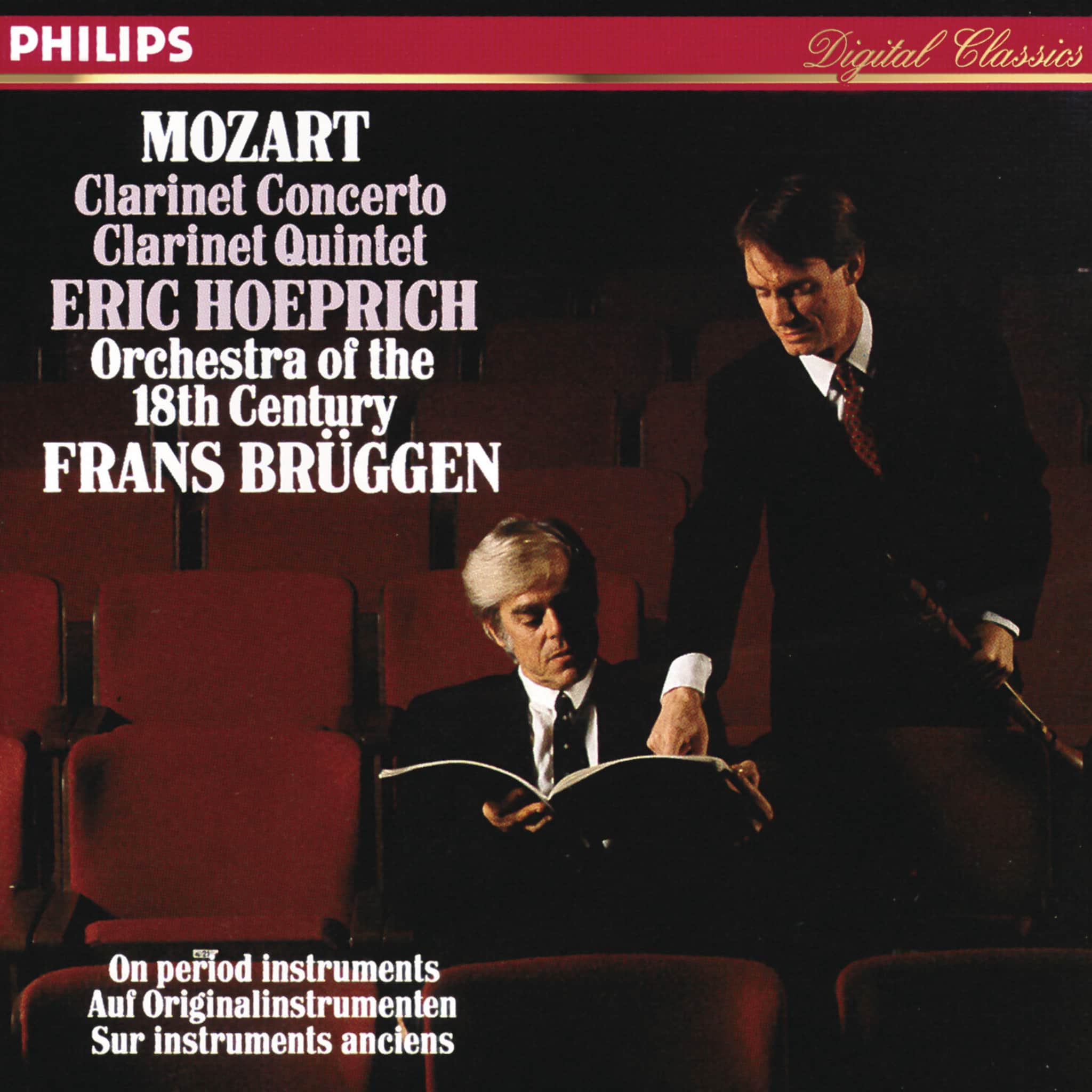 Mozart: Clarinet Concerto in A / Clarinet Quintet in A