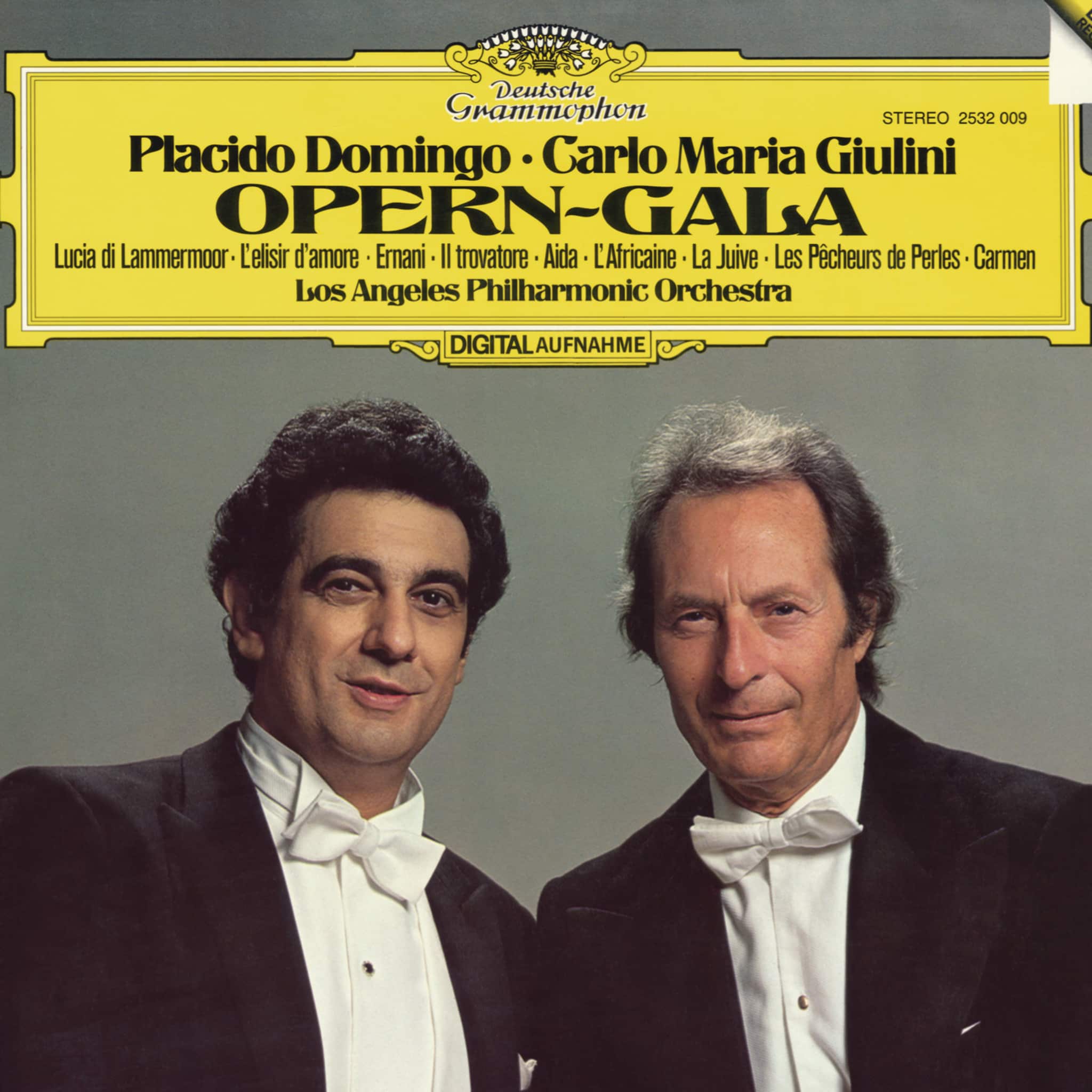 Placido Domingo / Carlo Maria Giulini – Opera Recital