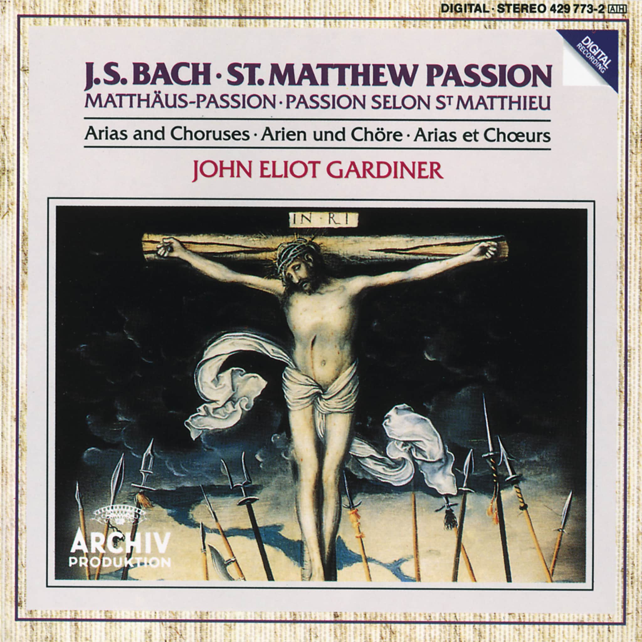J.S. Bach: St. Matthew Passion – Arias & Choruses