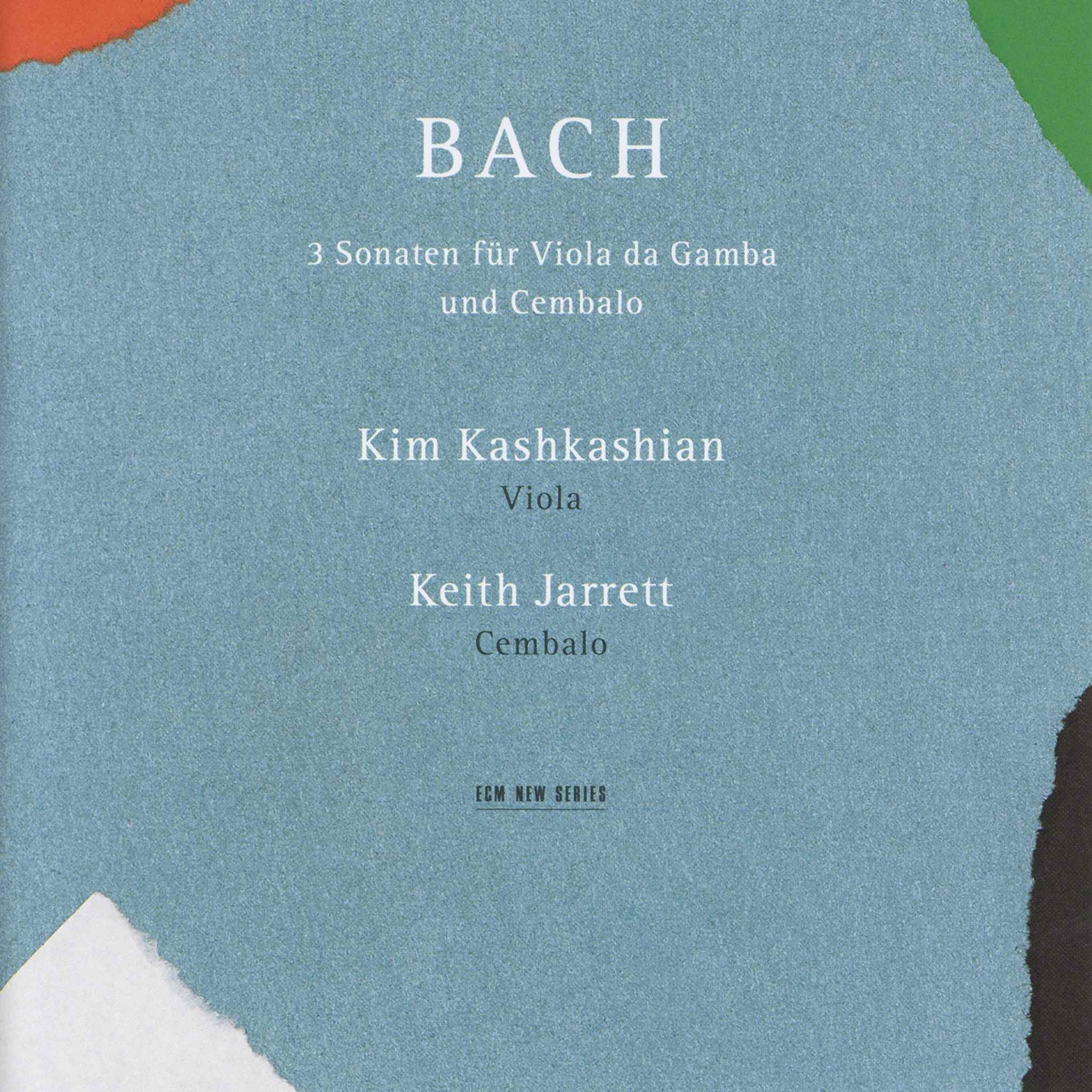 Bach: 3 Sonaten für Viola da Gamba und Cembalo