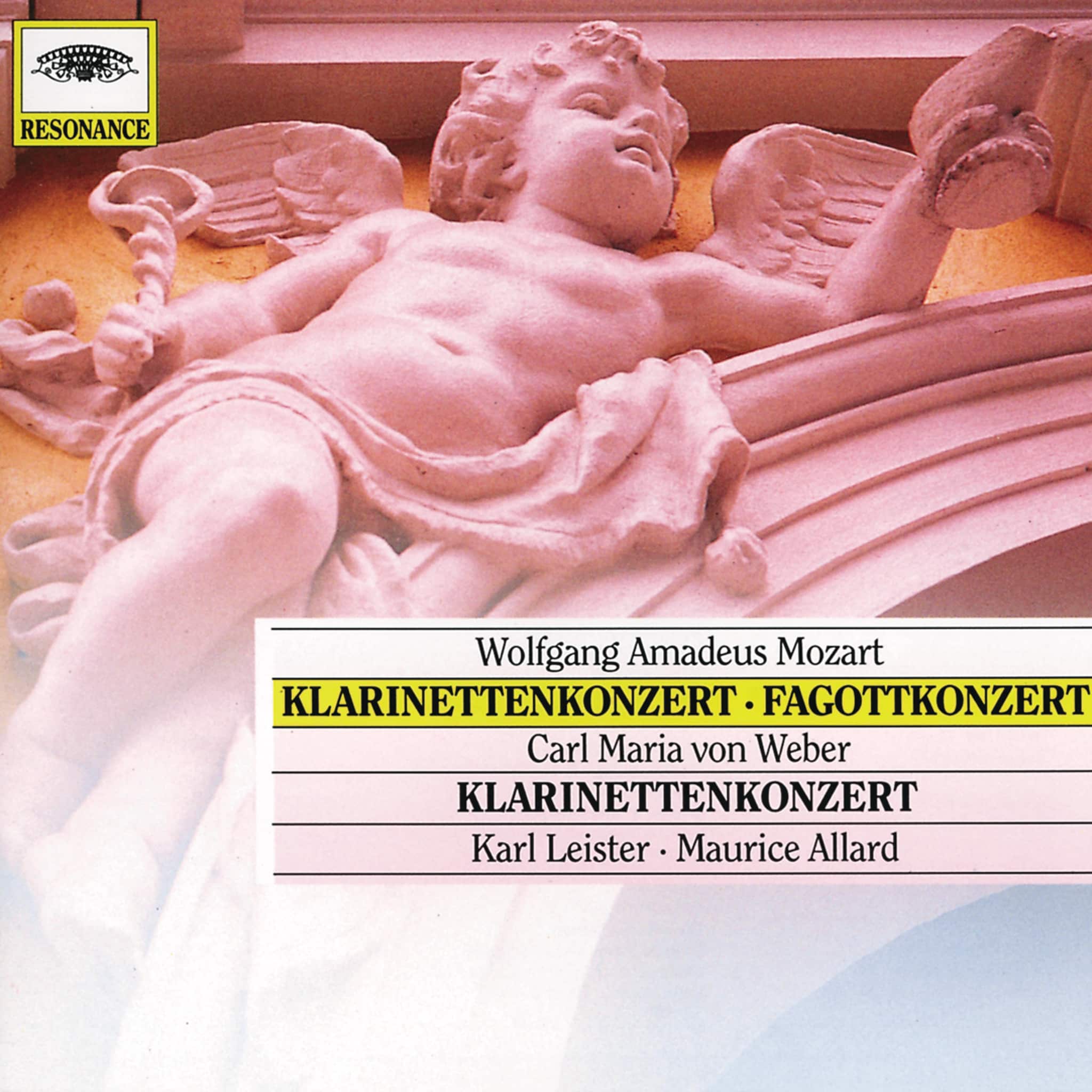 Mozart: Clarinet & Bassoon Concertos; Weber: Clarinet Concerto