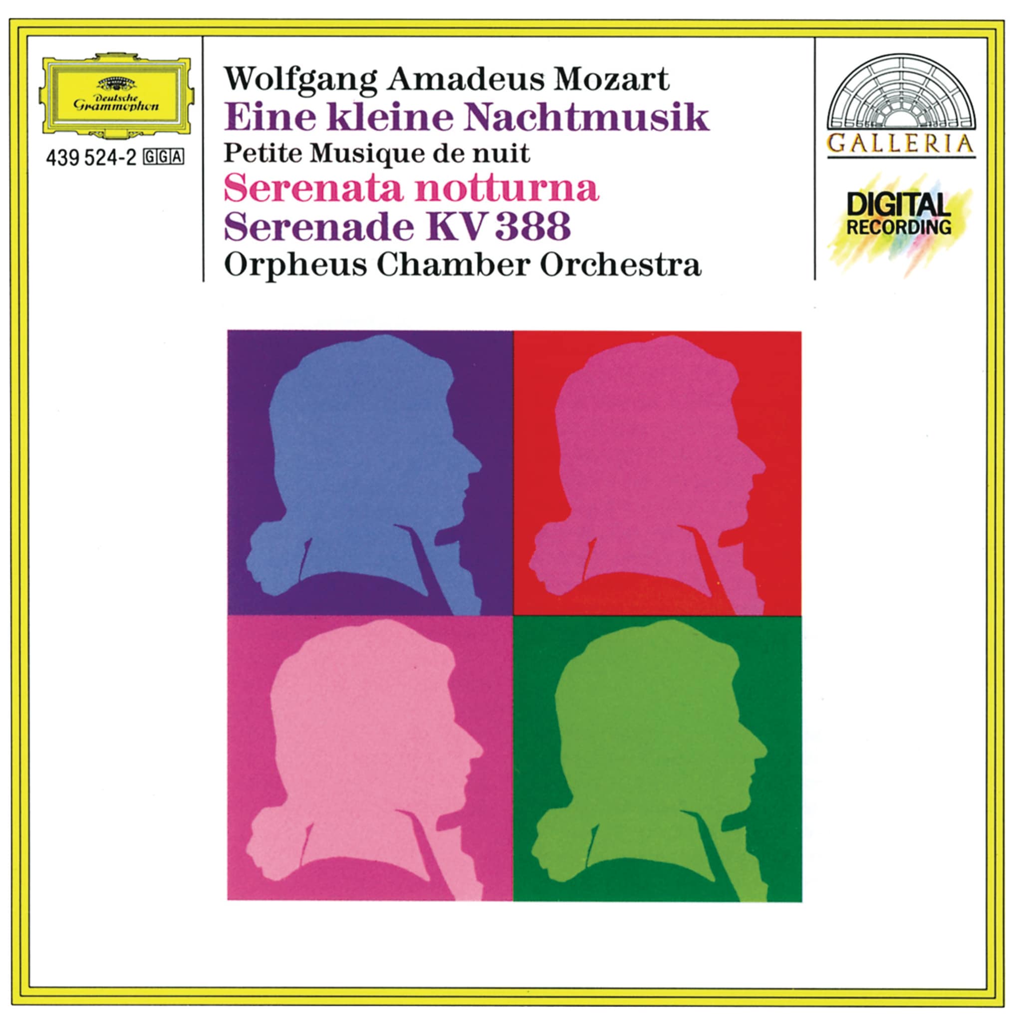 Mozart: Eine kleine Nachtmusik; Serenata Notturna; Wind Serenade in C Minor