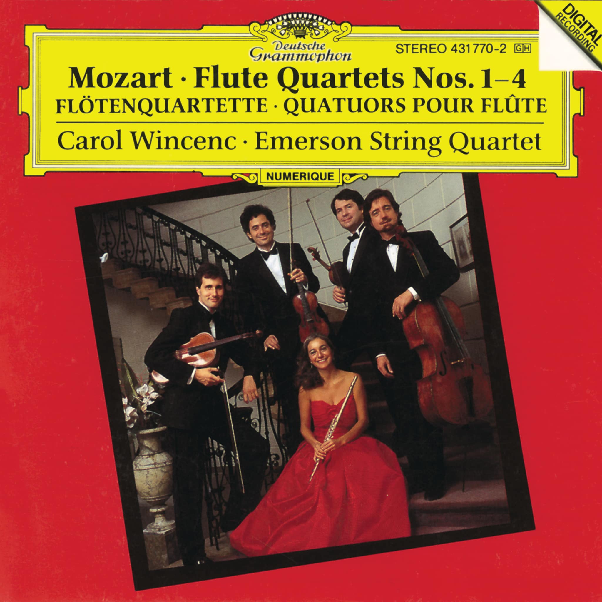Mozart: Flute Quartets No.1-4