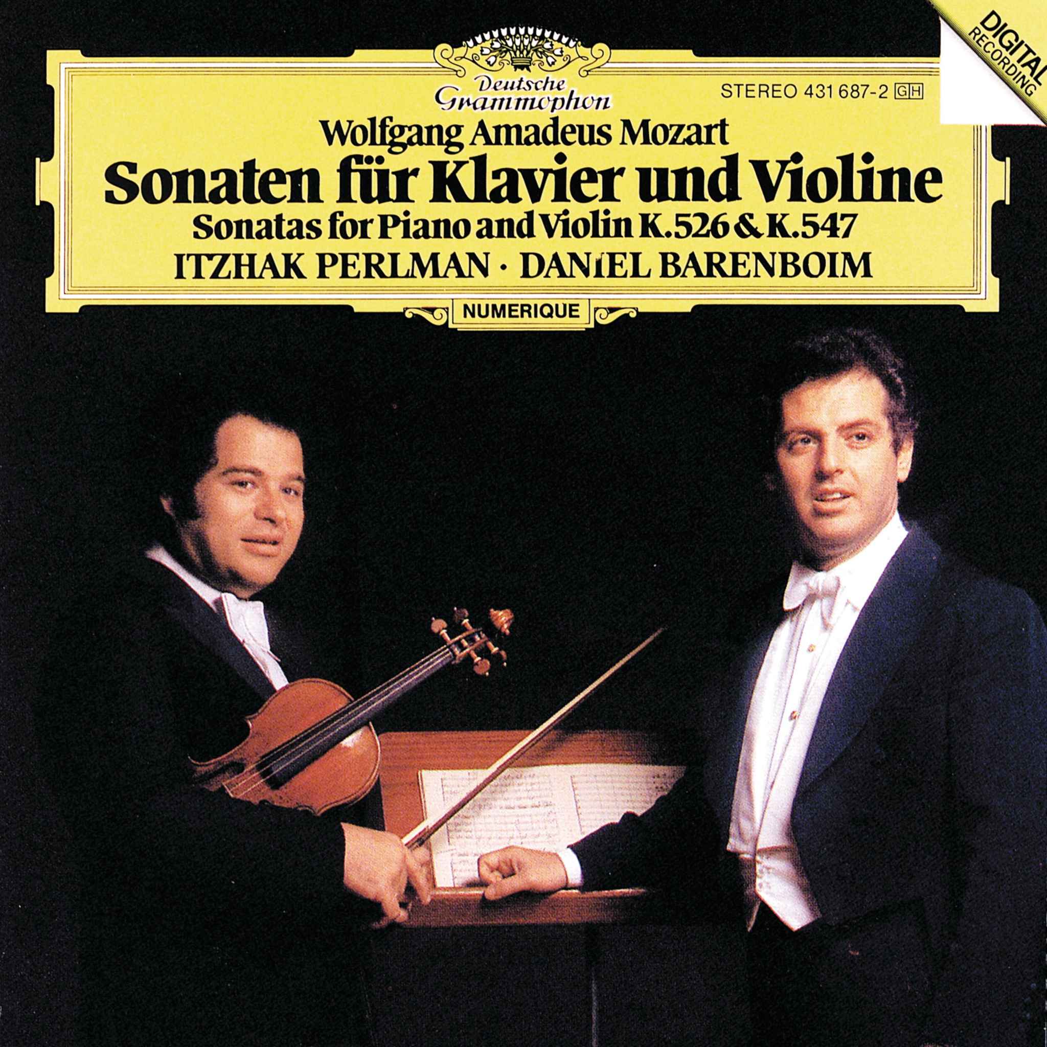 Mozart: Sonatas for Piano and Violin KV 526 & KV 547