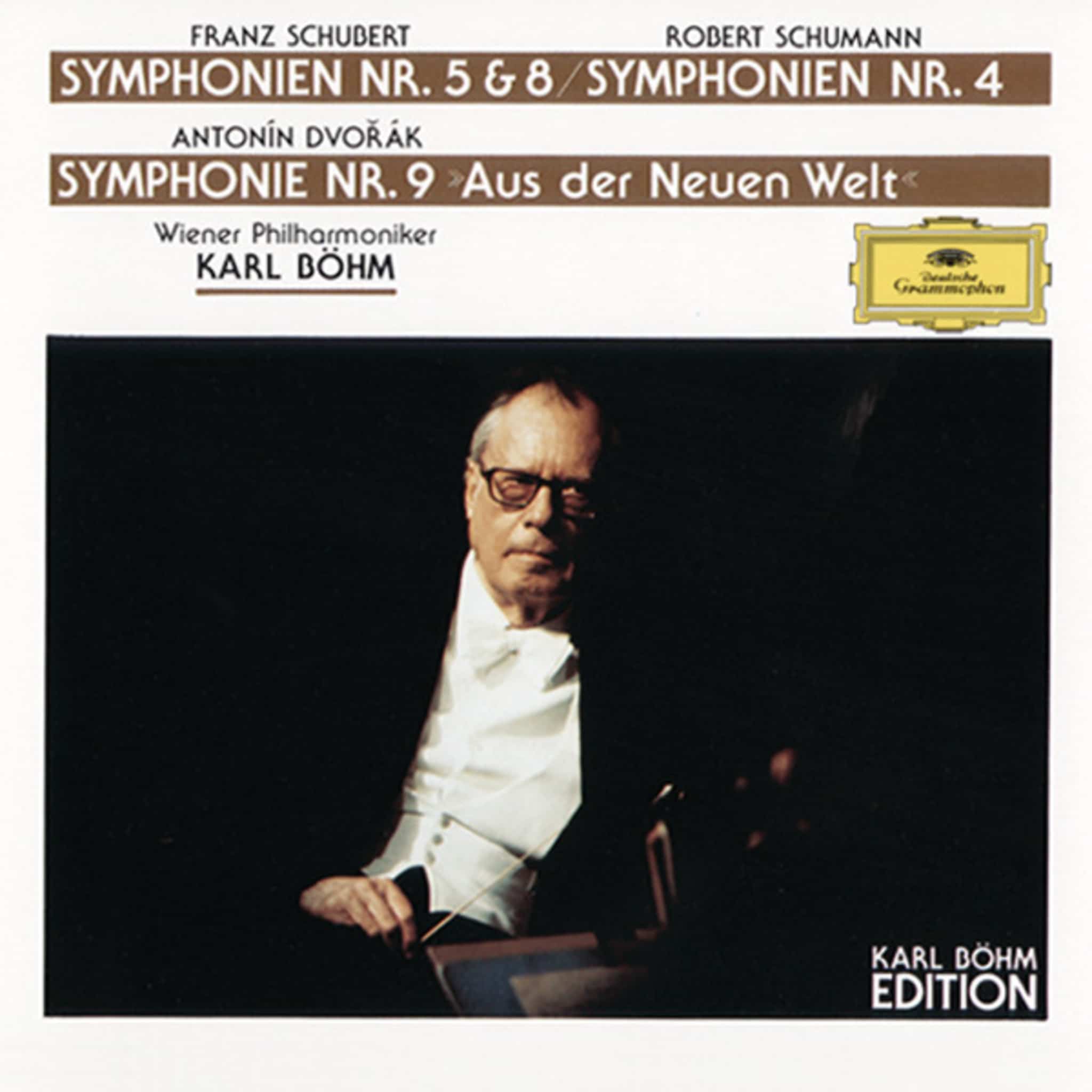 Schubert: Symphonies Nos.5 & 8 / Dvorák: Symphony No.9 / Schumann: Symphony No.4