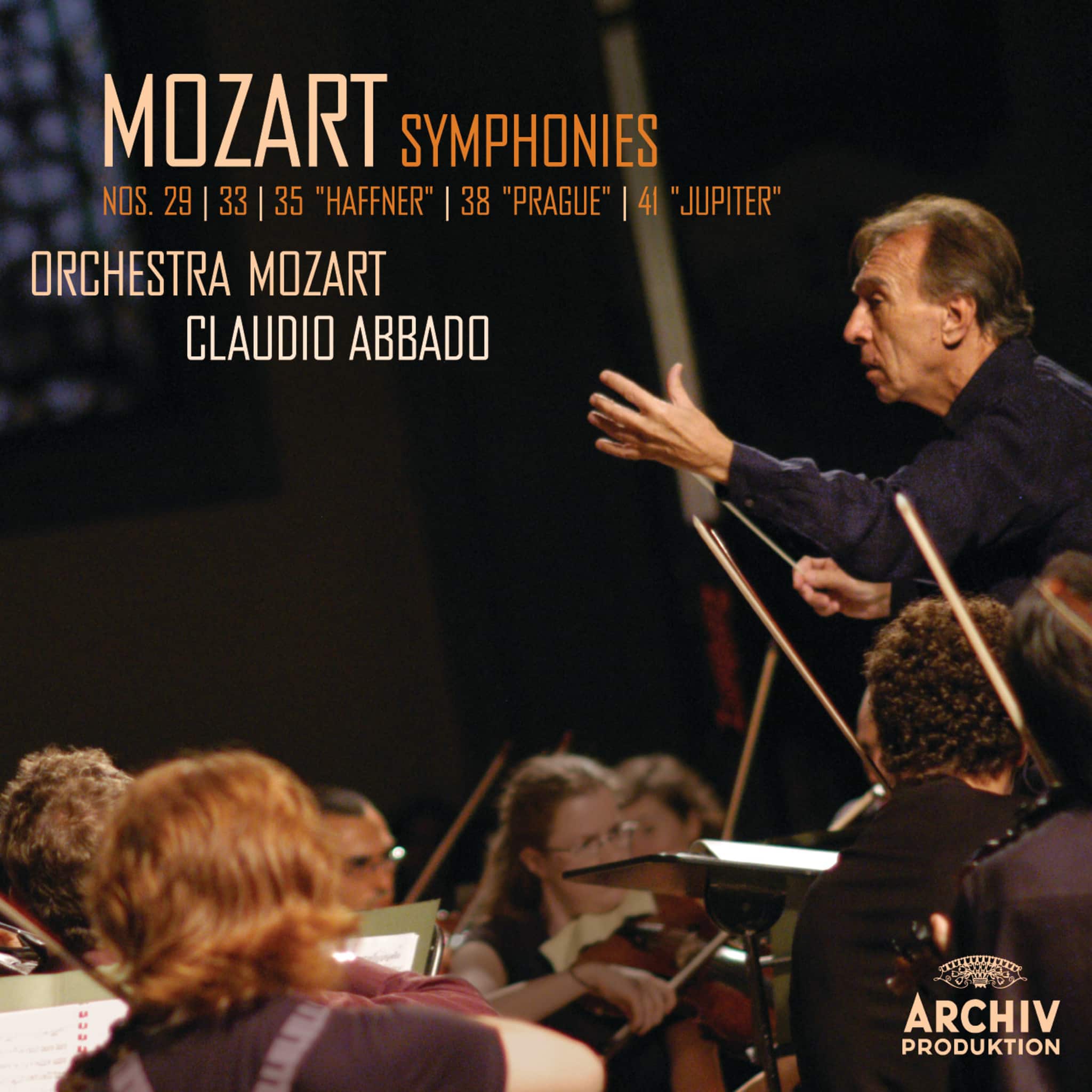 Mozart: Symphonies Nos. 29, 33, 35 "Haffner", 38 "Prague", 41 "Jupiter" (Live)
