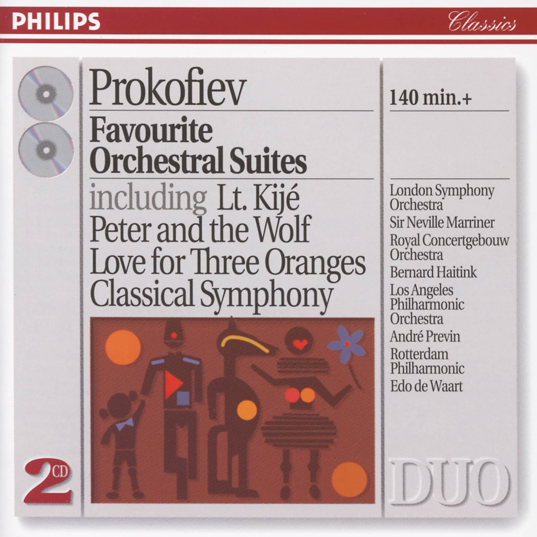 Prokofiev: Favourite Orchestral Suites (2 CDs)