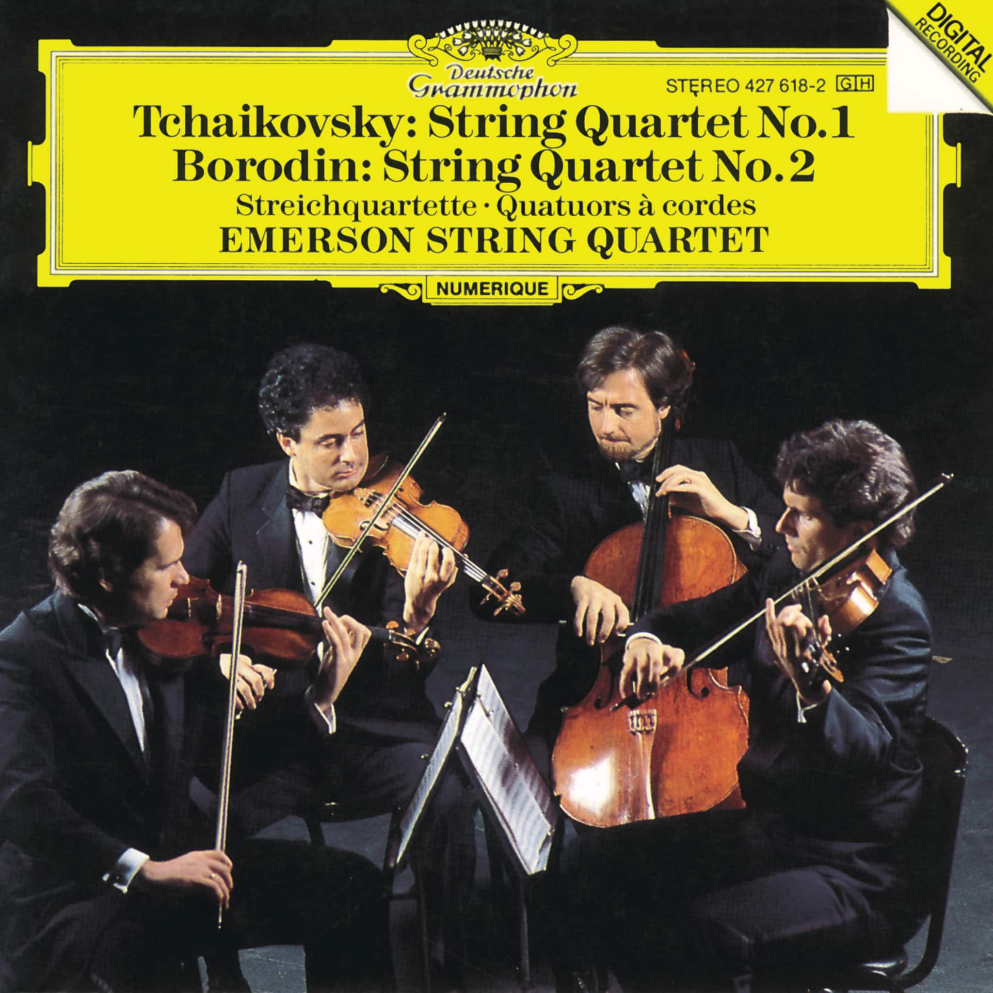 Tchaikovsky: String Quartet No.1 / Borodin: String Quartet No.2