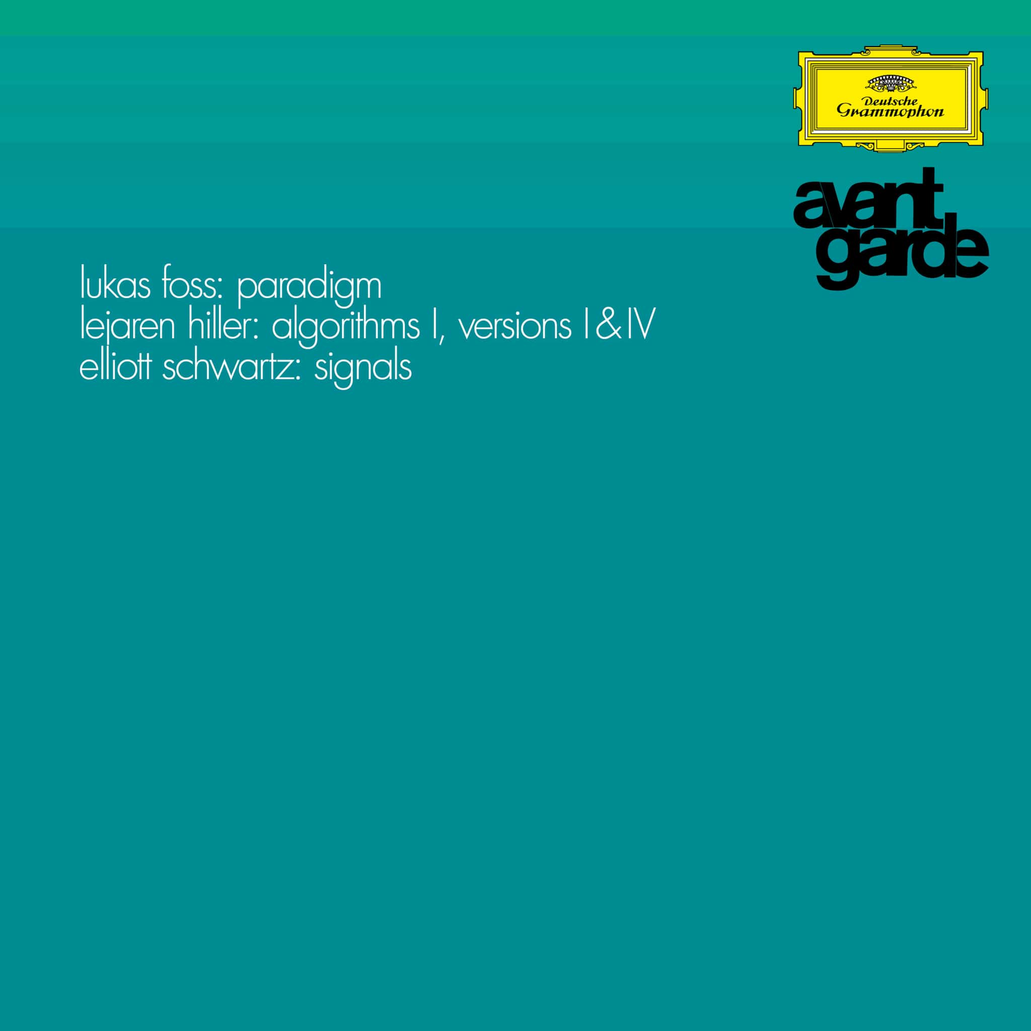 Foss: Paradigm / Hiller: Algorithms I, Version I & IV / Schwartz: Signals