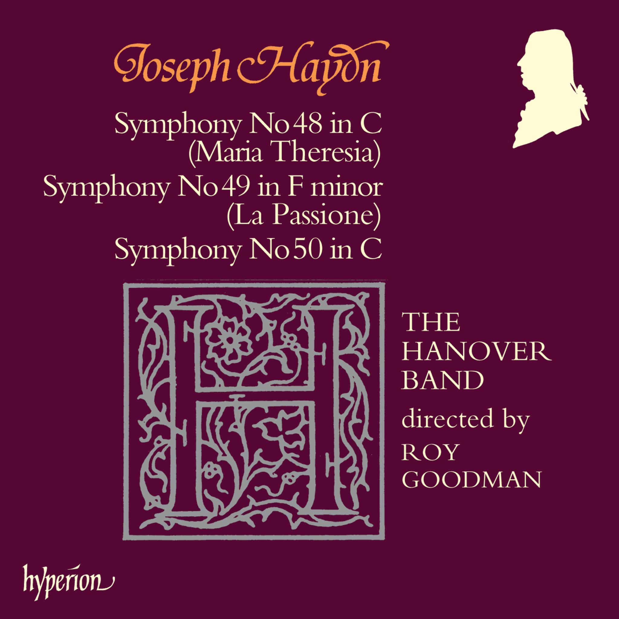Haydn: Symphonies Nos. 48 "Maria Theresia", 49 "La Passione" & 50
