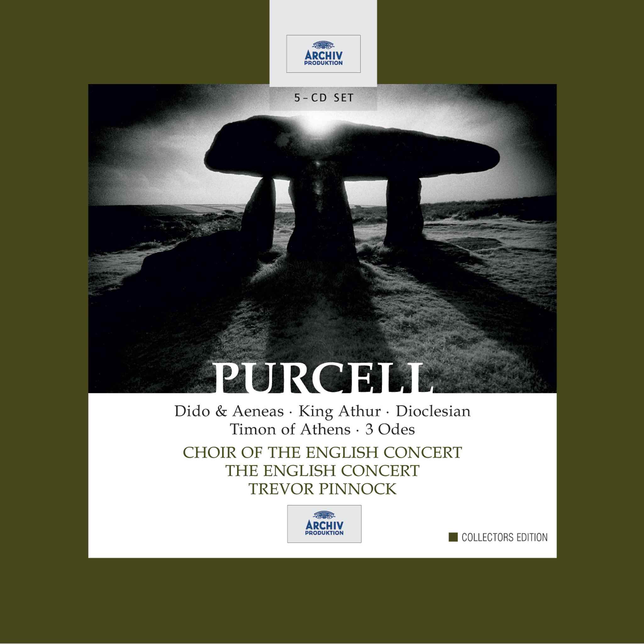Purcell: Dido & Aeneas / King Arthur / Dioclesian / Timon of Athens / 3 Odes