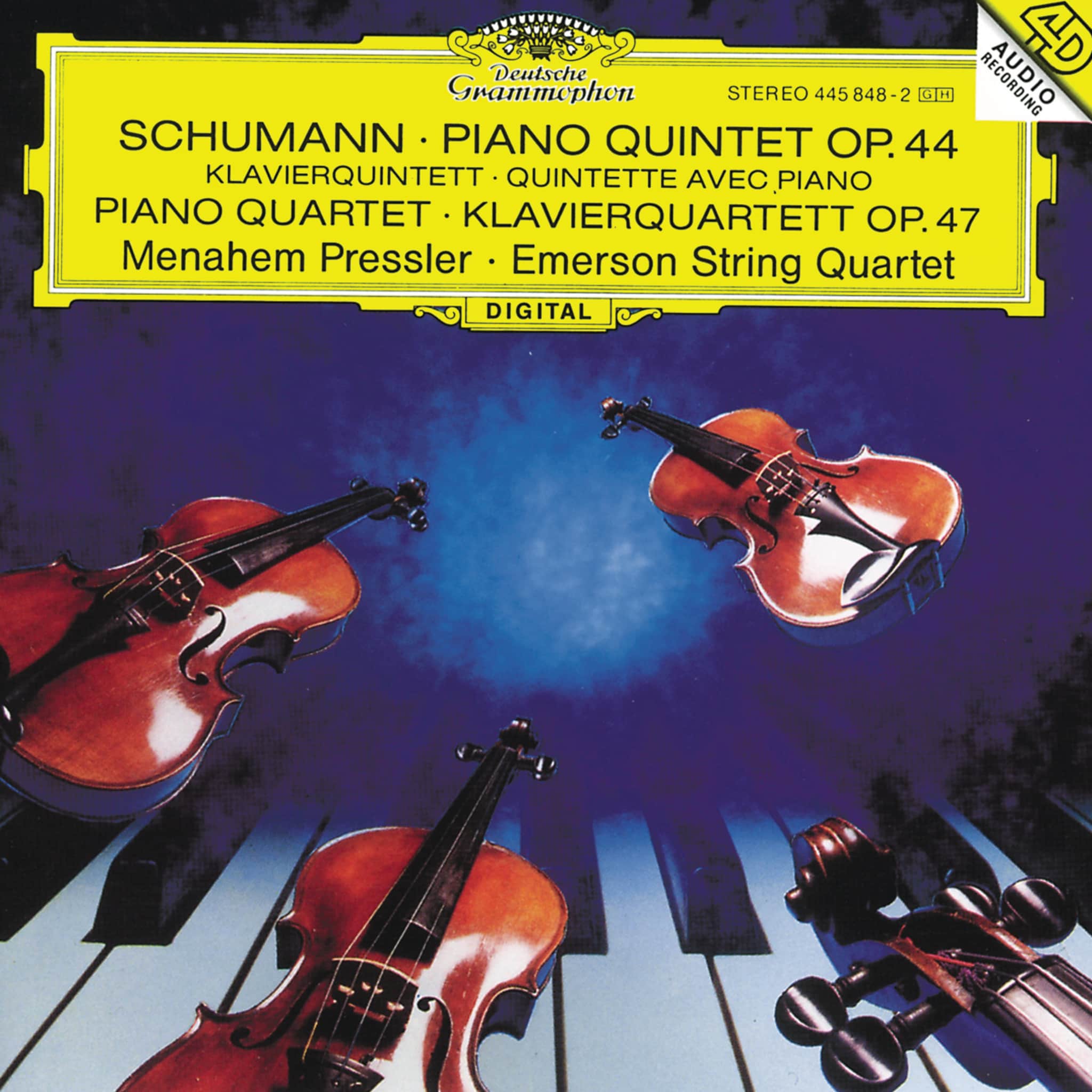 Schumann: Piano Quintet, Op. 44; Piano Quartet, Op. 47