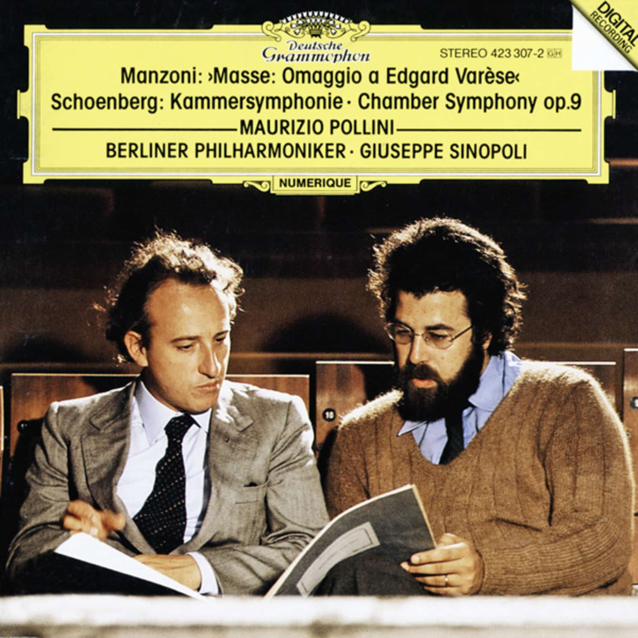 Manzoni: Masse: Omaggio a Edgard Varèse / Schoenberg: Kammersymphonie, Op. 9