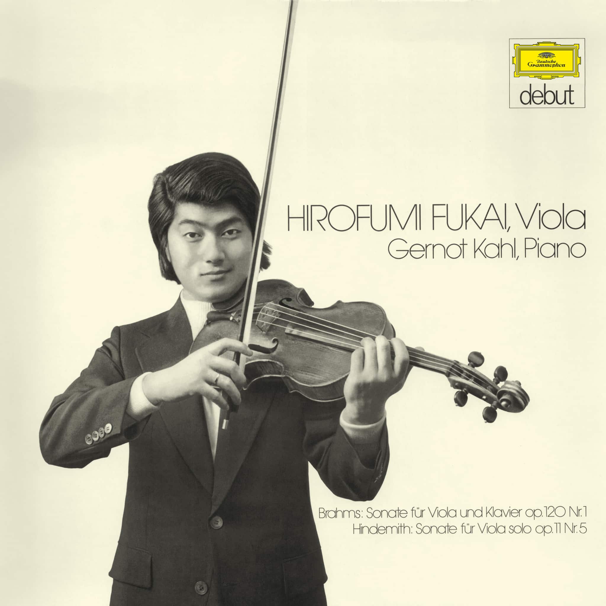 Brahms: Viola Sonata in F Minor, Op. 120 No. 1 / Hindemith: Sonata for Solo Viola No. 1, Op. 11 No. 5