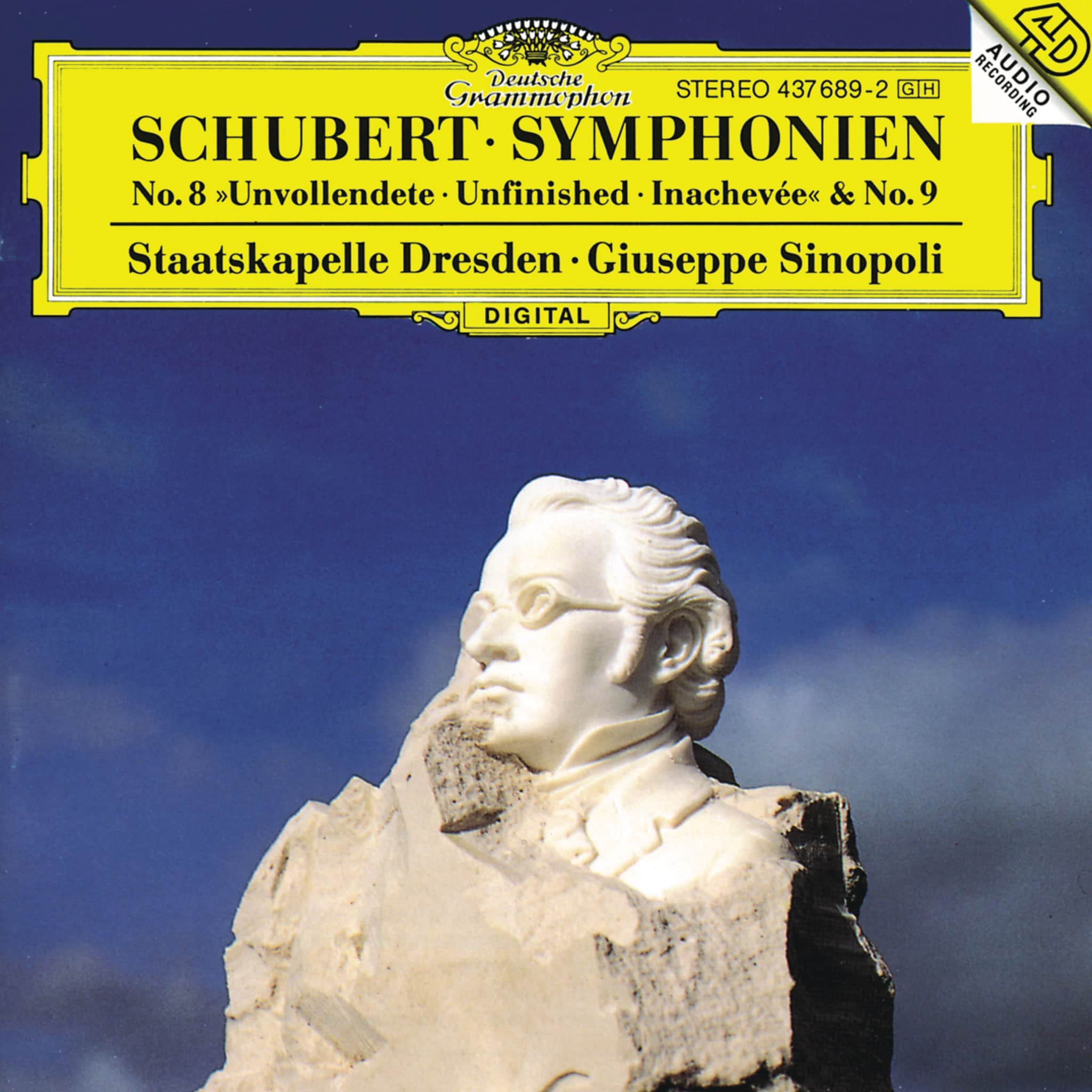Schubert: Symphony No. 8 in B Minor D. 759 "Unfinished"; Symphony No. 9 in C Major, D. 944 "The Great"