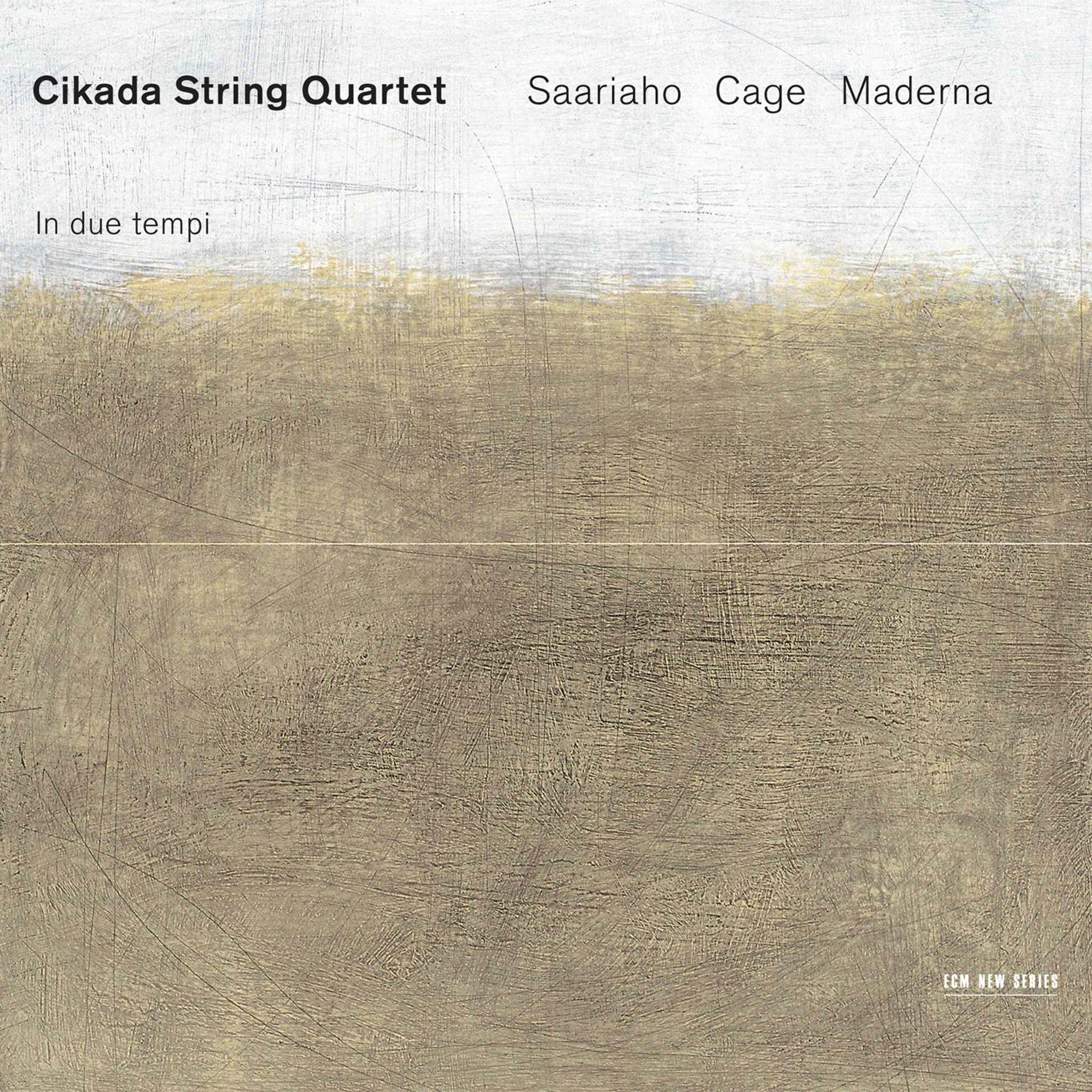 Saariaho, Cage, Maderna: In due tempi