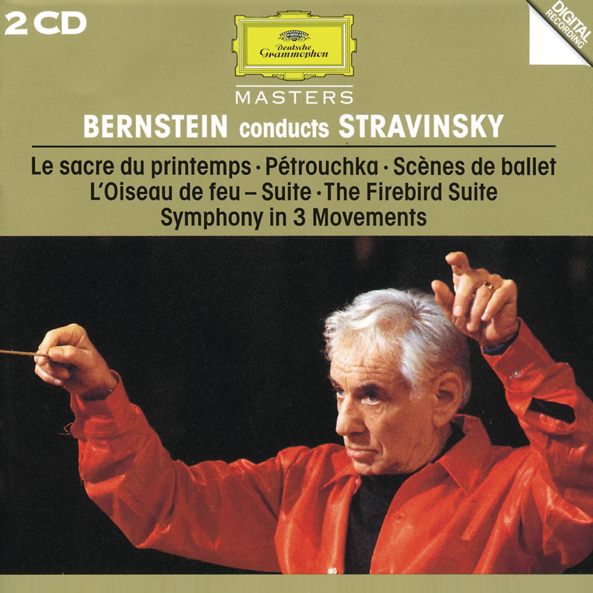Bernstein conducts Stravinsky (2 CDs)