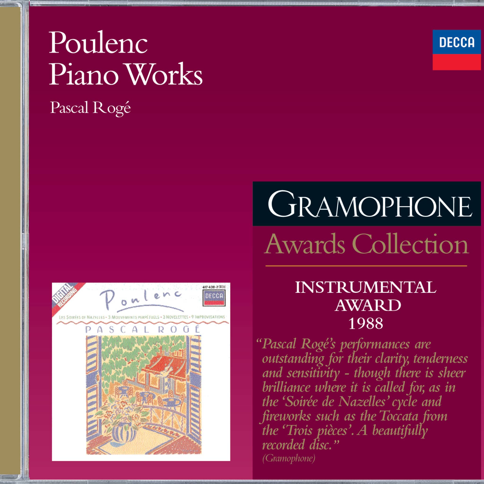 Poulenc: Piano Works