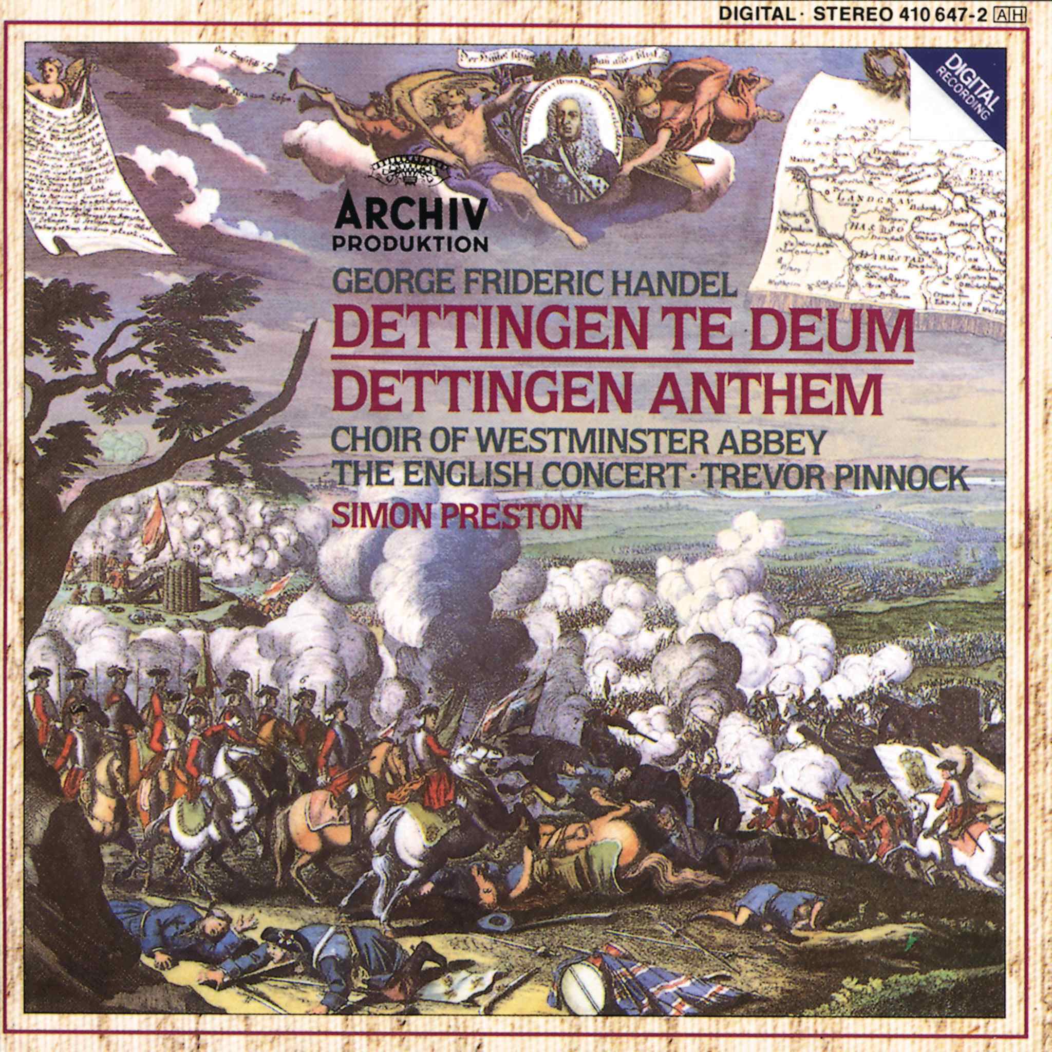 Handel: Dettingen Te Deum, HWV 283; Dettingen Anthem, HWV 265