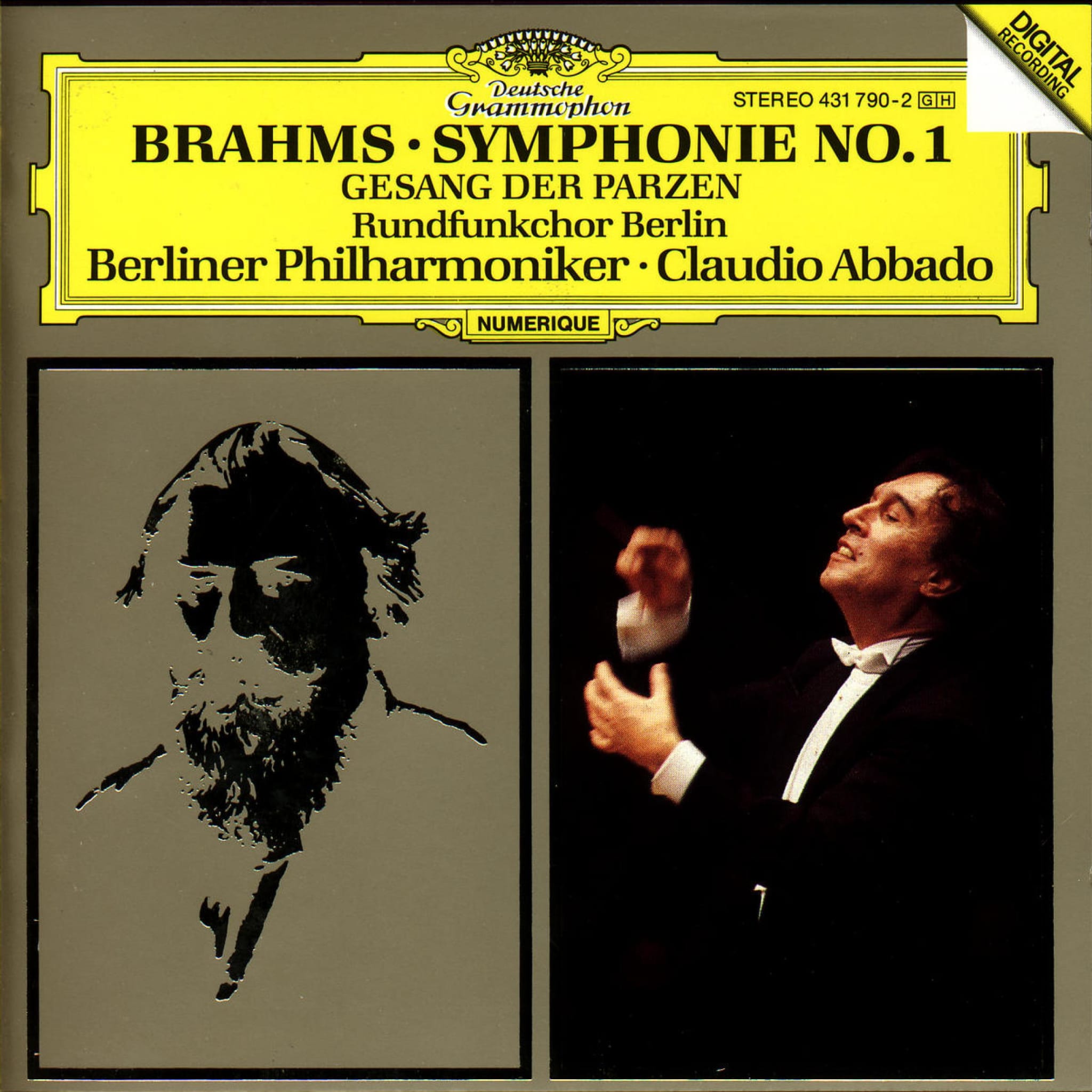 Brahms: Symphony No.1; Gesang der Parzen