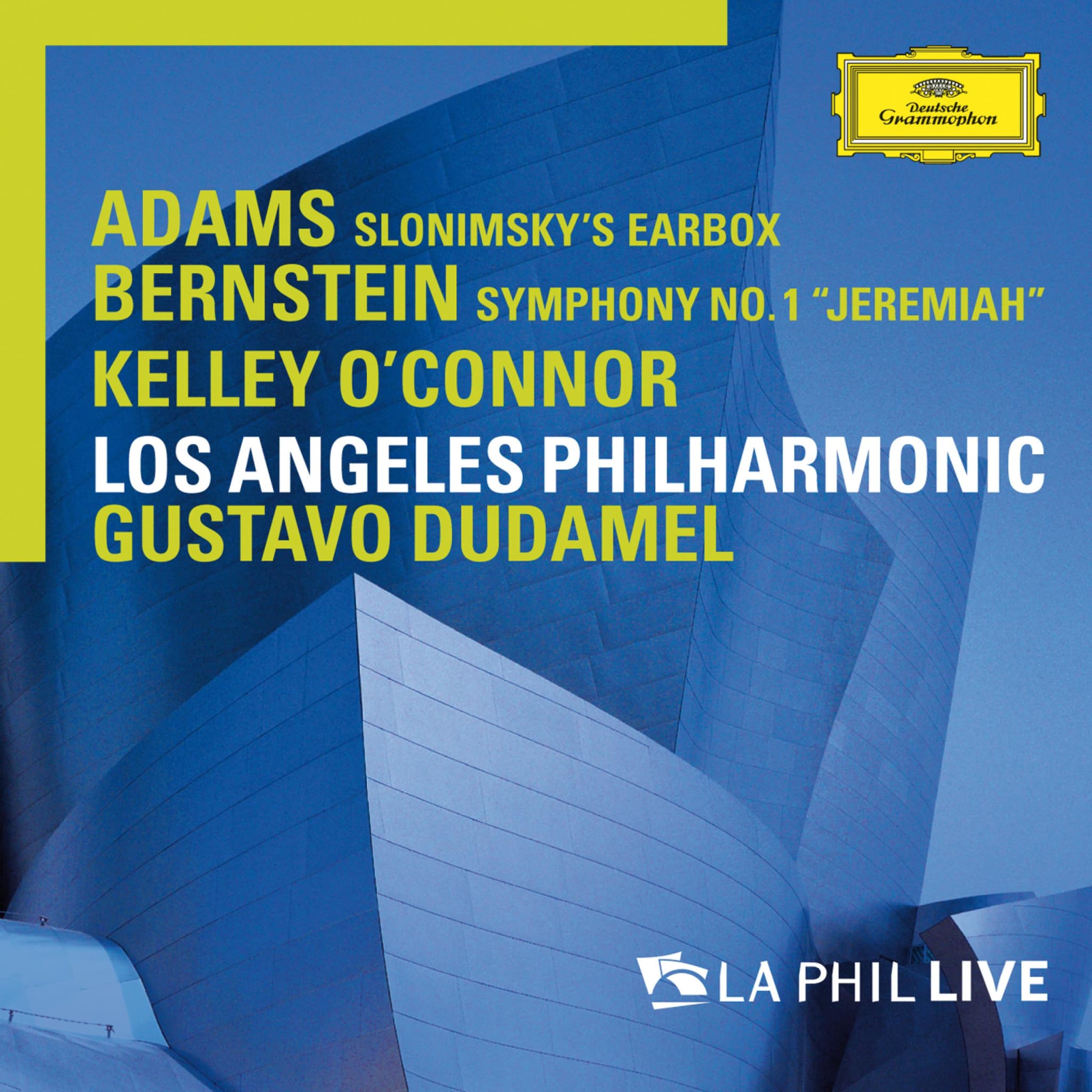 Adams: Slonimsky's Earbox / Bernstein: Symphony No.1 "Jeremiah" (Live From Walt Disney Concert Hall, Los Angeles / 2011)