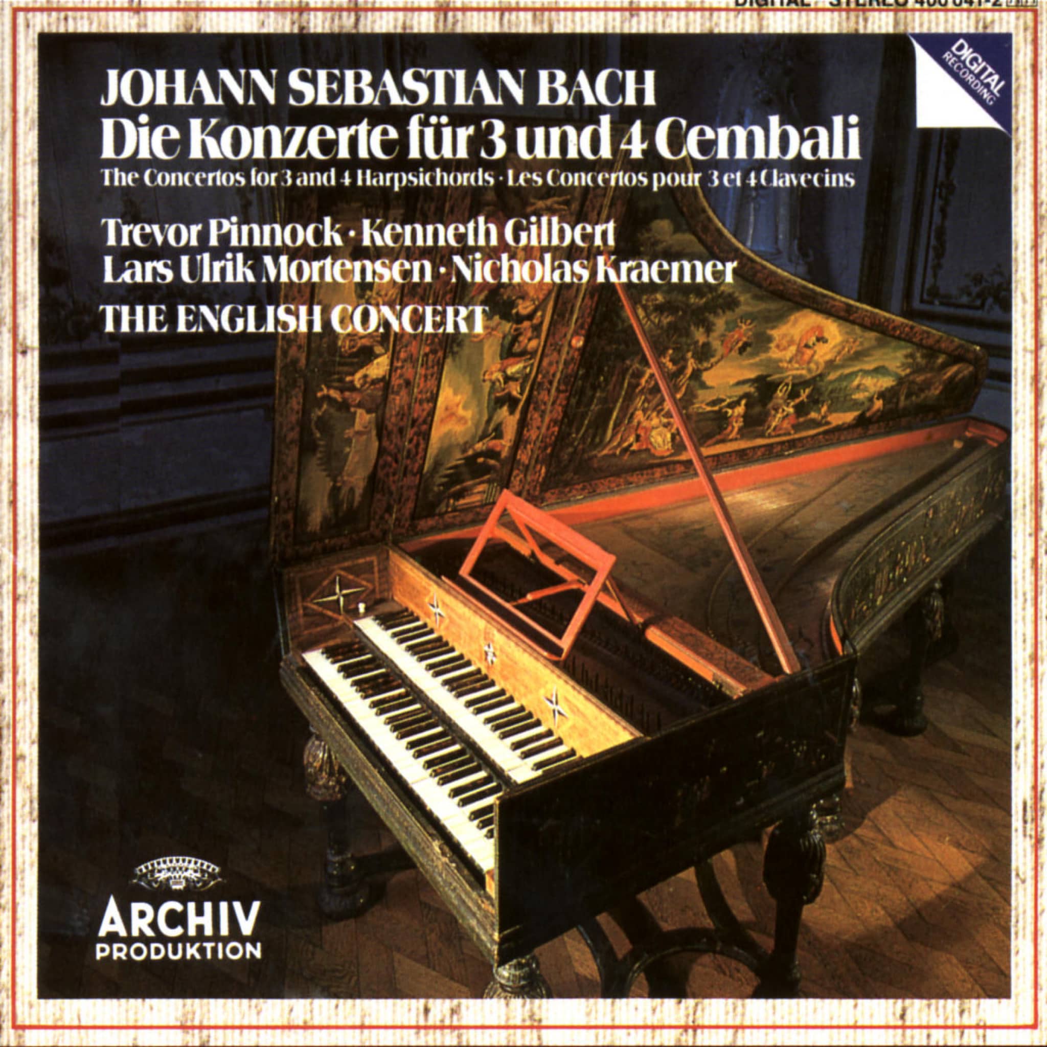 Bach, J.S.: Concertos for 3 and 4 Harpsichords