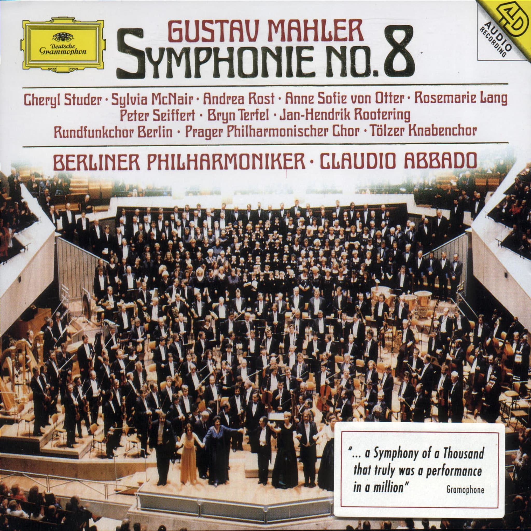 Mahler: Symphony No.8 in E flat "Symphony of a Thousand"