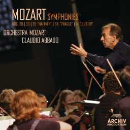 Mozart: Symphonies Nos. 29, K.201; 33, K.319; 35, K.385 "Haffner"; 38, K.504 "Prague"; 41, K.551 "Jupiter" (Live)