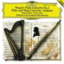 Mozart: Flute Concerto, K. 313; Concerto for Flute & Harp, K. 299; Andante, K. 315