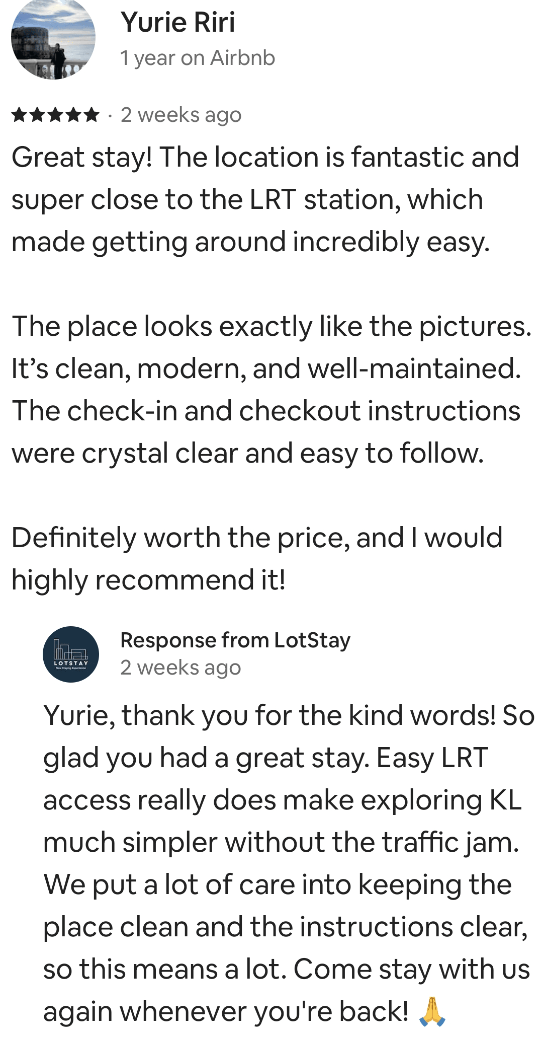 Guest review 2