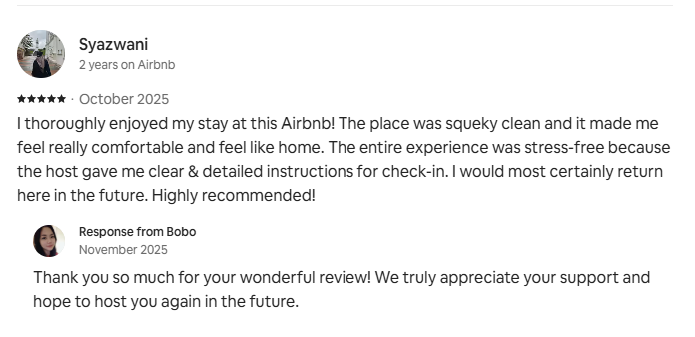 Guest review 1