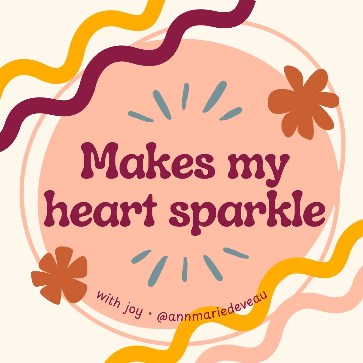 Makes my heart sparkle
