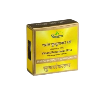 Dhootapapeshwar Vasant Kusumakar Ras Standard Quality Suvarnakalpa Tablet