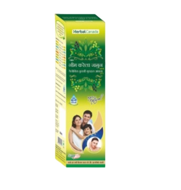 Herbal Canada Pure Neem Karela Jamun Swaras
