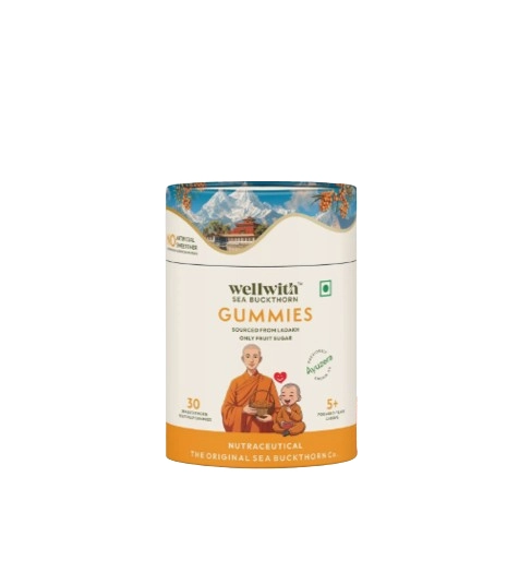 Wellwith Sea Buckthorn Gummies