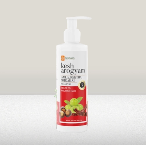 Krishna Ayurveda Kesharogyam Reetha Shikakai Amla Shampoo