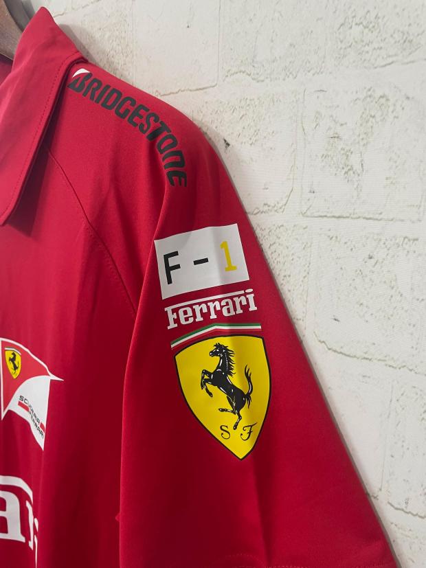 PUMA Scuderia Ferrari F1 Team Polo Shirt 4
